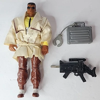 Vintage 1988 Cops N Crooks 6" Bulletproof Figure Complete Hasbro - Image 1 of 4
