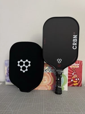 BRAND NEW / CRBN 3x16mm X/Power Series Pickleball Paddle WITH COVER