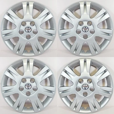 JUEGO DE 4 tapacubos tapacubos tapacubos para Toyota Camry / Sienna / Solara 61125 16" Foto 1 de 4
