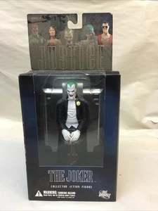 DC DIRECT JUSTICE LEAGUE THE JOKER COLLECTOR ACTION FIGURE SERIES 3 NEW - Picture 1 of 6