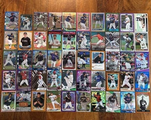 Lot of 50 Baseball MLB Serial Numbered Cards - Bowman / Prizm / Heritage - Foto 1 di 3