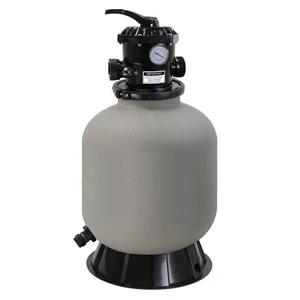 XtremepowerUS 16" Sand Filter Swimming Pool Inground Above Ground + 7 Way Valve - Picture 1 of 7