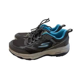 Scarpe da passeggio donna Skechers GO Trail grigio/blu taglia 7 idrorepellenti - Foto 1 di 6