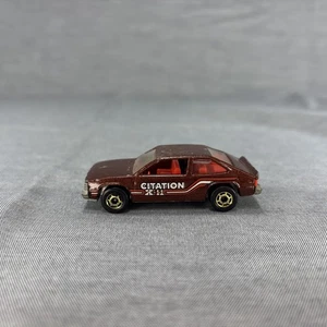 DE COLECCIÓN 1980 HOT WHEELS MATTEL CHEVY CITATION X-11 BUJES DORADOS MALASIA GHO - Imagen 1 de 7