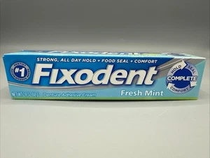 Fixodent Complete Fresh Mint Zahnersatz Haftcreme 2,4 Oz. - Bild 1 von 3