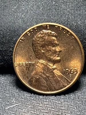 1963-D Lincoln Cent • RPM FS-501 (Repunched Mintmark) • Bold D/D South-East - Image 1 of 4