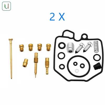 Juego de 2 Kit Reparación Reconstrucción Carburador Para 78-79 Honda Hawk 400 CB400T CB400 N Foto 1 de 4