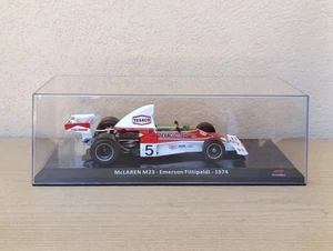 McLaren M23 - 1974 Emerson Fittipaldi Modellino Die-cast 1/24 Altaya Formula 1 - Foto 1 di 8