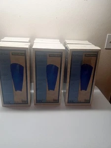 6-Wall Sconces Nova Collection Blown Cobalt Blue Glass 508101 New, Sealed Boxes - Picture 1 of 8