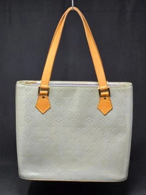 Bolso de Mano Louis Vuitton LV Vernis Houston Monograma Charol Bolso de Mano Cartera Foto 1 de 4