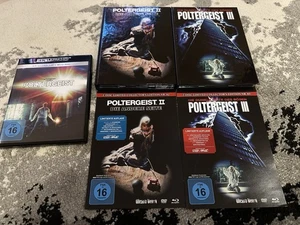 Poltergeist 1-3-4k+Bluray-Mediabook Bluray+DVD - Bild 1 von 4