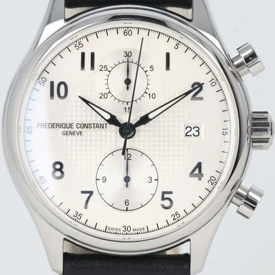 FREDERIQUE CONSTANT FC-393RM586 Runabout Chronograph Silver Dial Automatic - Image 1 of 4