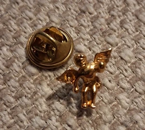 T&T Tiny Goldtone Angel Pin - Bild 1 von 2