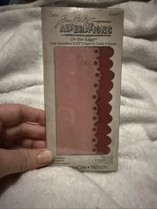 Troquel Tim Holtz Alterations On The Edge 656627 vieiras nuevo 5,5" - Sizzix - Imagen 1 de 3