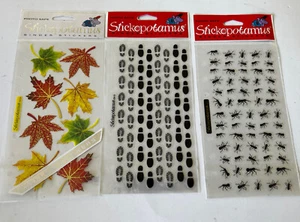 Stickopotamus Vinyl Sticker Binder Stickers VTG Shoes Ants Leaves - Picture 1 of 6