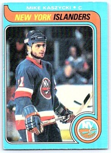 1979-80 O-Pee-Chee **C** Mike Kaszycki New York Islanders #87