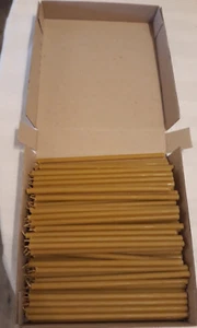 100 % Bienenwachs Opferkerzen 100 Stück, Nr 100 Церконые восковые свечи RITUAL - Bild 1 von 6