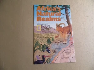 National Geographic Magazine Supplemental / Africa's Natural Realms / Circa 2001 - Imagen 1 de 3