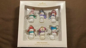 Hallmark Keepsake Christmas Ornament Jolly Snowman - Picture 1 of 2