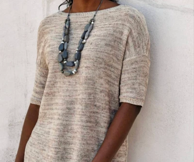 J.Jill ~ NUEVO Collar llamativo con cuentas Pure Jill Lakeshore ~ Nuevo con etiquetas (2W11) Foto 1 de 4