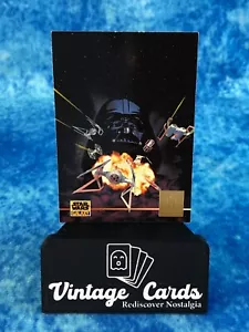 Star Wars: Galaxy 3 #L5 TIE Fighter LucasArts Foil SINGLE Card Topps 1995 - Picture 1 of 2