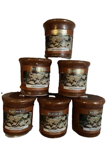 6er Set Wickford & Co Votivkerzen - Lebkuchen - vegane Weihnachten - Bild 1 von 2