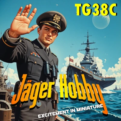 TG38C – Scale Model Naval Officer Holding Compass, Binoculars Around Neck – Clas - Image 1 of 4