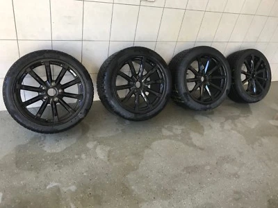 Porsche 911 991 Winterräder 8,5Jx19 und 11Jx19 schwarz 235/295 Pirelli  RDK - Bild 1 von 4