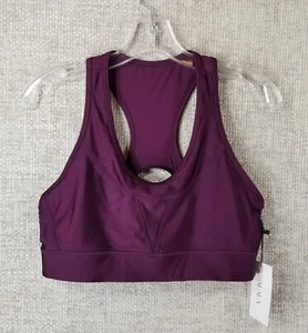 Alala Racerback Sports Bra Lightweight Wire & Pad Free Women's Large Wine NWT - Picture 1 of 11