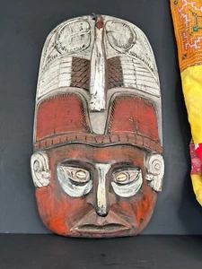 Old Papua New Guinea Sepik River Mask - Picture 1 of 15