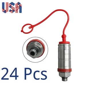 24 Pcs Hydraulic Breakaway Coupler for Kubota M5140 M6040 M7060 3C001-82010 New - Picture 1 of 11
