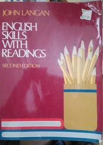 English Skills with Readings by John Langan (1990, Hardcover) USED VERY GOOD - Picture 1 of 1