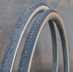 27" x 1 1/4" Vintage Road Bike TIRES Schwalbe RC Schwinn Raleigh 10Speed Bicycle - Picture 1 of 19