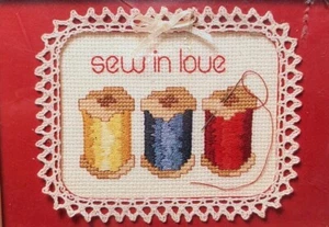 Sunset Counted Cross Stitch Sew In Love 1413 Judith Koch Dick New 1987 - Picture 1 of 4