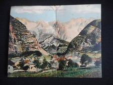 ***COURMAYEUR - CATENA DEL MONTE BIANCO*** VIAGGIATA (1914)