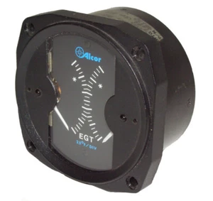 Misuratore di temperatura gas di scarico Dual Alcor / indicatore EGT. P/N 46155 - Foto 1 di 4