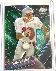 DREW BLEDSOE 2024 TOPPS CHROME BLACK PARALLEL #11/99 Trikot # PATRIOTS!! - Bild 1 von 2