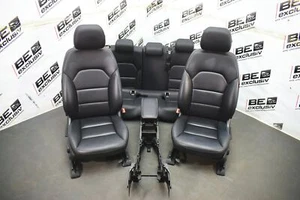 Mercedes Benz A Klasse W176 Lederausstattung Ledersitze schwarz Sitz AIRBAG - Bild 1 von 12