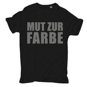 T-Shirt Mut zur Farbe M bis 8XL Spruch Metal Spass Funshirt Flex Original - Bild 1 von 2