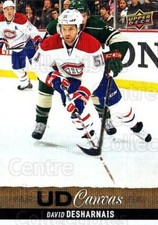 2013-14 Upper Deck Canvas #126 David Desharnais
