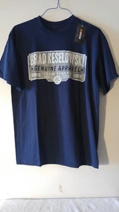 Brad Keselowski Navy "Genuine Apparel" Team Penske Genuine Nascar T-Shirt - Picture 1 of 3