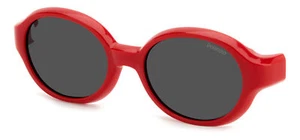 POLAROID KIDS PLD K004 CL-ON C9A RED 42/16/1 KIDS Sunglasses - Picture 1 of 3