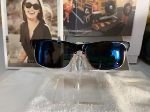 Sirmont Classic Sunglasses with Polarized Gray Blue Mirror Ready To Wear (NEW) - Picture 1 of 6
