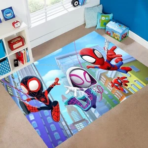 Spiderman Rug,Spidey Rug,Superhero Rug,Spidey and Friends Rug,Kids Room Rug L616 - Picture 1 of 10
