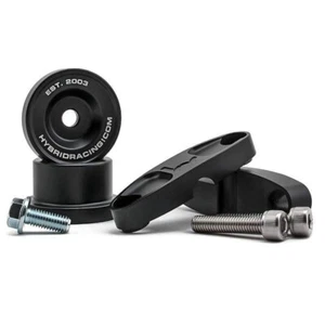 Hybrid Racing Solid Shifter Bushings B-Series Black Honda Acura B-Series B16 B18 - Picture 1 of 4