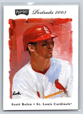 2003 Playoff Portraits #122 Scott Rolen - Image 1 of 2