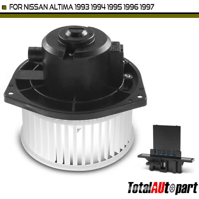 Kit de resistencia de motor soplador HVAC para Nissan Altima 1993 1994 1995 1996 1997 delantero Foto 1 de 4