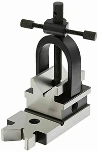 All Angle Toolmakers V-Block & Clamp, 3-5/8" x 1-7/8" x 1-7/8" GRIND MILL Drill - Picture 1 of 7