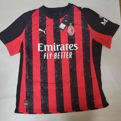 PUMA AC Milan 2025-26 Home Fan edition Jersey XL DryCELL Moisture-Wicking - Image 1 of 4