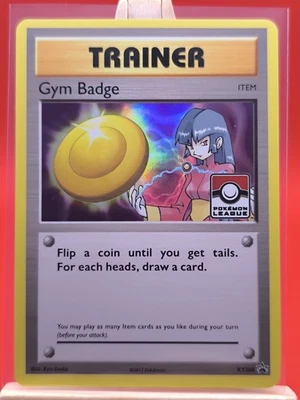 Sabrina Gym Badge XY208 Evolutions Exclusive Holo Rare Promo Pokemon Card - Image 1 of 4